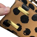 Rebecca Minkoff Small Amorous Satchel Tan Black Polka Dot Leather Handbag Photo 7