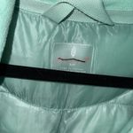 Free People coat Patricia poncho hoodie snap jacket sides NWT small green mist Photo 9