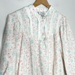 Saks 5th Avenue Vintage Saks Fifth Avenue Julie Floral 100% Cotton Maxi Nightgown Sz S Cottage Photo 1