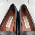 Etienne Aigner  Women's 6.5 CARVER Black Leather Buckle Strap Dress Loafer Shoes Photo 7