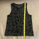 Tangerine Women's Black Print  Workout Athletic Tank Top Seamless Size Small Photo 5