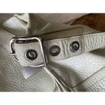 Coach  Leather Crossbody Bag  Mint-Green Pebbled Leather Tassel Shoulder Purse Photo 2