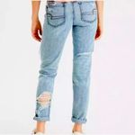 American Eagle Distressed Ripped Tomgirl Button Fly Denim Jeans 10 Photo 10