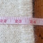 College Town Vintage Knit Sweater Midi Skirt White Size Large Photo 4