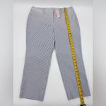 Ann Taylor  Women's Pinstripe Pants - Gray Photo 6