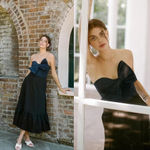 Anthropologie  Hutch Bow Tie Tube Top in Green Size Large NWOT $130 Photo 1