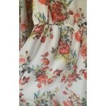 Disney  beauty and the beast floral romper women size xs Photo 3