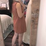 Flawless  rust color slip on boho dress with pockets size small Photo 3