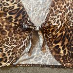 Animal, Leopard Print Front Tie V Photo 5