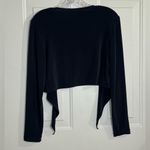 dressbarn Black Crop Cardigan Size M Photo 2