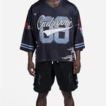 NEW Civilregime Civil Regime Our Team Football Jersey crystal embellishments M Size M Photo 1