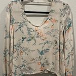 Billabong  Floral Open Back Blouse Photo 0