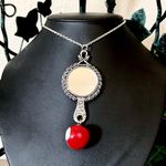 Disney Snow White  Mirror Apple Necklace New Photo 5