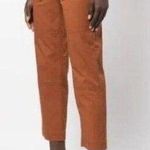 Derek Lam 10 Crosby Therese Cropped Straight Leg Trouser Pants cinnamon Size 4 Orange Photo 0