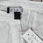 J.Crew  Cabana dress in linen‎ White CI918 XL NWT Long Sleeve Maxi Belted Photo 4