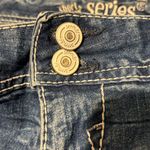 Series 31 Womens Short & Sexy Denim Jean Shorts Sz 16 Embroidered Stretch Blue Photo 8