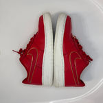 Nike AF1 '07 Low Red Gold Sneakers Women's Sz 9 A02132-602 Trainers Photo 3