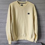 Gear for Sports Notre Dame Vintage Sweatshirt Womens Butter Yellow Crewneck Size L Pullover Photo 1