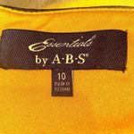 Essentials by ABS poly/ spandex multi colored dress w/spaghetti straps. Size 10 Brown Photo 5