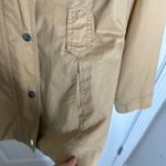 Hugo Boss  tan utility hooded full zip jacket size medium minimalist quiet luxury Photo 4