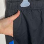 Reebok black Athletic capris with contrast navy inserts size S Photo 3