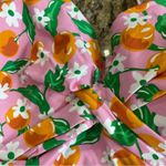 Lands' End  X Draper James Pink Gingham Orange Blossom Swimsuit Size 20 W Photo 7