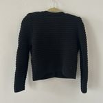 Ba&sh  Bash Gaspard Tweed Cardigan Sweater Black Size Small Photo 7