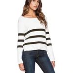 Bailey 44 Dunaway Sweater Orange White Size Medium Photo 2