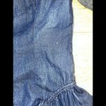 Women's Flared Turtleneck Dress Blue‎ Cotton Blue Size undefined Photo 9