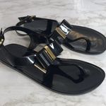 Michael Kors  MK Jelly aliza sandal with bow front and buckle size 5 Photo 1