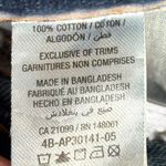 Ardene Blue Denim Utility Cargo Jeans Wide Leg D Ring Pockets 29 Inch Waist Photo 8