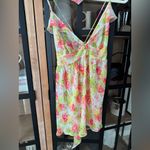 Victoria's Secret Victoria’s Secret Lingerie set babydoll mini dress thong floral chiffon sheer Photo 3