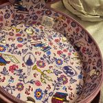 Disney Vera Bradley  Mrs. Potts & Chip Cosmetic Case Literary Belle Pattern Photo 5