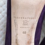 Brian Atwood BIAN ATWOOD PURPLE SUEDE BOOTIES (MADE IN ITALY) SIZE 10 Photo 9