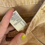 American Eagle Mustard Yellow Twill Shorts Photo 3