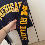 University of Michigan cropped long sleeve tee Blue Photo 2