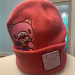 Gloomy‎ The Naughty Grizzly Bear Pity & Gloomy Pink Beanie One Size for 14 & Up Photo 0