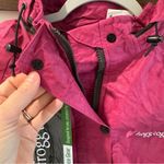 NWT Frogg Toggs Women’s All Purpose Waterproof Rain Jacket Black Cherry Medium Pink Photo 4