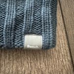 NEW  Beanie Reversible Cable Knit Hat with Bench Logo Blue and Gray Marl Photo 2