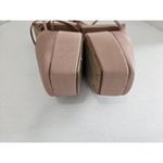 ZARA  Strappy Satin Chunky Platform Heels NEW Beige US Size 8 EU Size 39 Photo 9