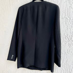 J.Crew Long Sleeve Double Breasted Blazer Suit Jacket Black Women's Size 10T Photo 1