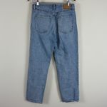 Denim Forum The Marlo High Rise Baggy Jeans in Light Wash 30L Size 29 Blue Photo 12