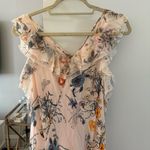 Rebecca Taylor  Pink Floral Dress Photo 8
