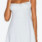 SKIMS Logo Pointelle Mini Dress. Size Small. New With Tags. Photo 0