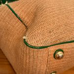 Michael Kors Woven Straw Wicker Tote Photo 3