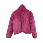 BDG Urban outfitters Isla Funnel Neck Pink Corduroy Puffer Jacket small! NEW Photo 2