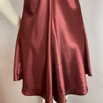 Vintage Negligee Slip Brown Nightgown A Photo 6