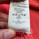 H&M Women's Long Sleeve Zip Cardigan Salmon Coral Pink Stretch 12 XS Extra Small Photo 8