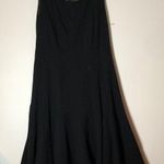 Dana Buchman sleeveless A-line dress seemed fit N flare black size 12 dressy EUC Photo 0
