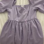 Dillard's Purple, cute puffy sleeve dress Photo 1